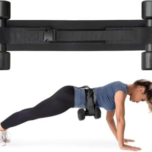 Hip Thrust Belt for Dumbbells, Adjustable Gym Belt for Hip Thrust, Exercise Belt with Anti-skid Pad, Weight Lifting Belt Ideal for Training Hip, Back, Waist, Safty Buckle & Magic Sticker Design